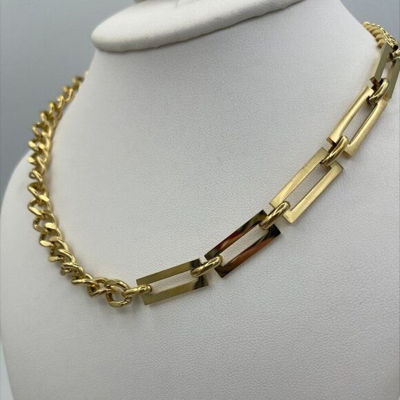 Bracelet, new item, real turquoise, natural, gold setting, statement siz… - Picture 9 of 15